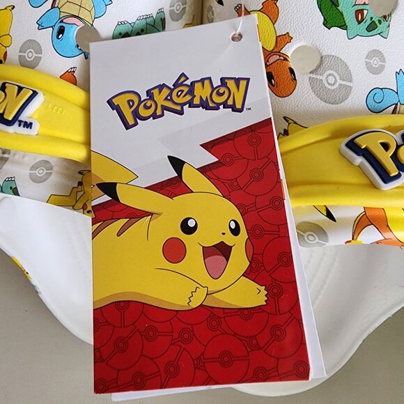 Unisex Clogs Crocs Classic Pokemon 2 Clog Size 8 (Women’s) Size 6 (Men) NWT - Picture 3 of 5